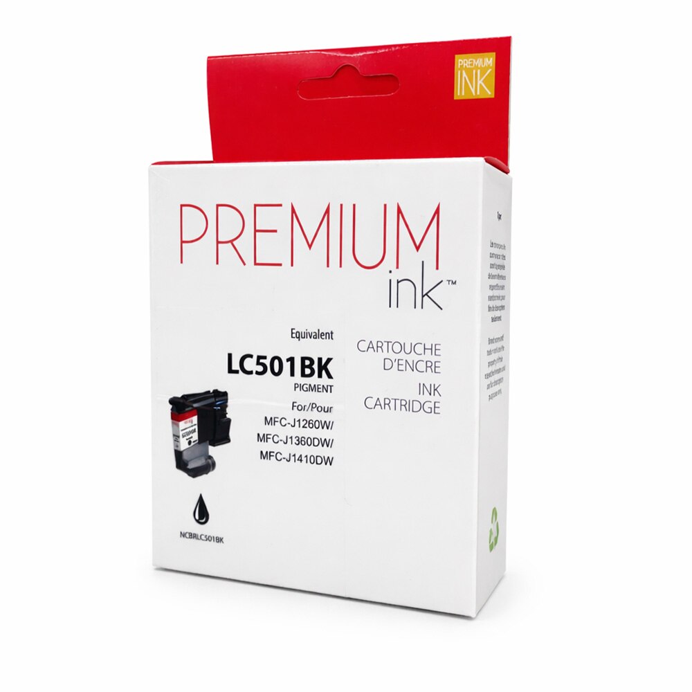 Brother LC501BKS Alternative Premium Ink Black 250 copies