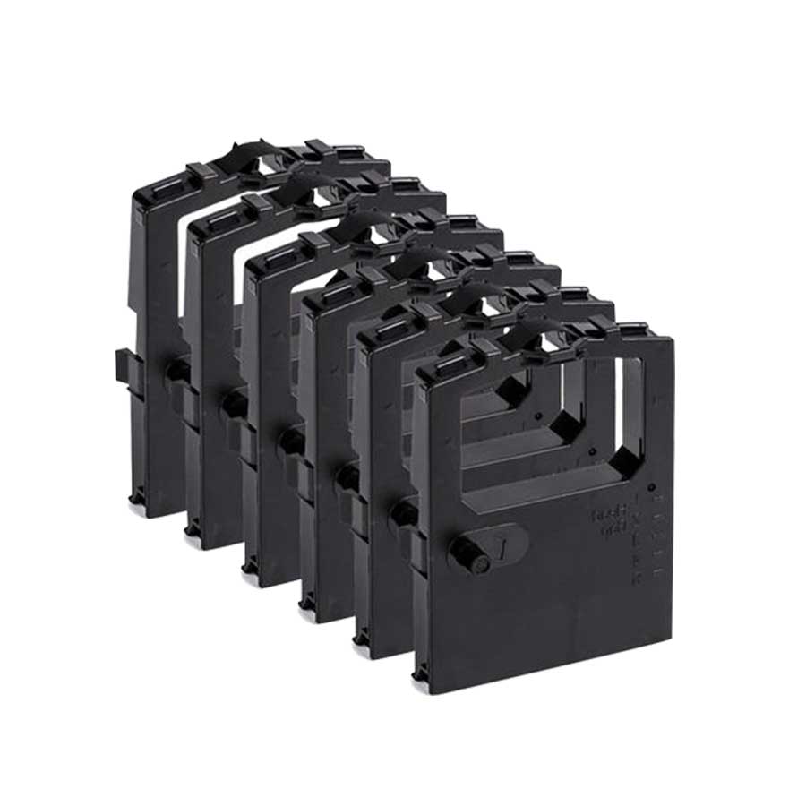 Okidata 52102001 Alternative Premium Tape Black (Pack of 6)
